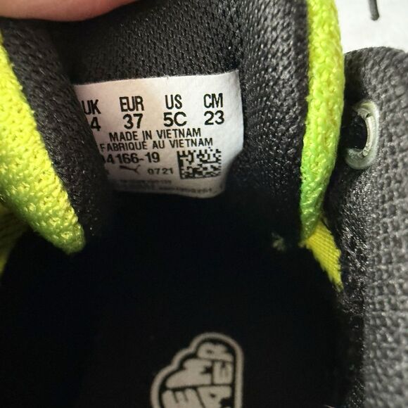 Puma RS Dreamer J Cole Basketball Shoes Safety Yellow Big Kids Size US 5C - Picture 8 of 11